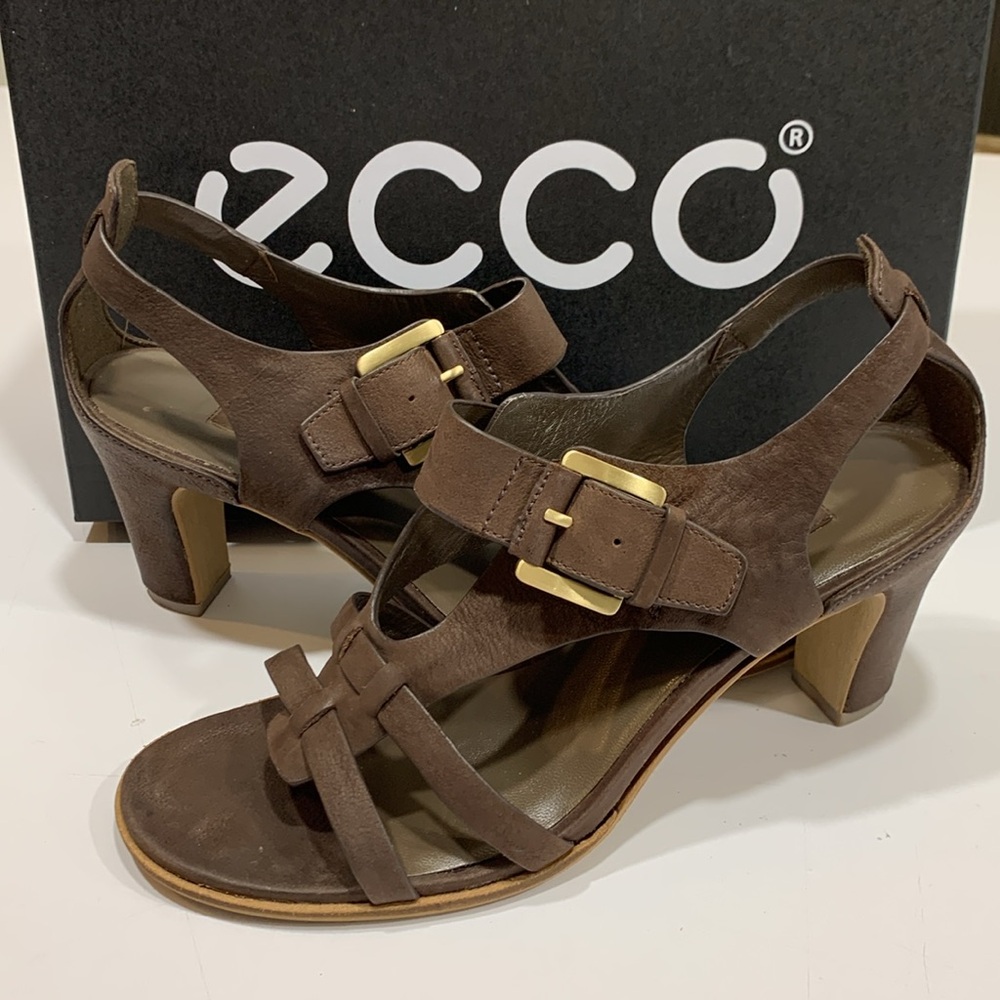 Ecco Sepia brown size 10